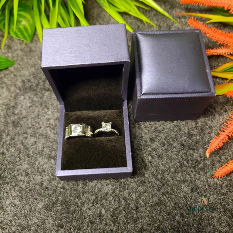 Premium Silver Couple Rings
