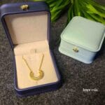 Golden Crescent Necklace