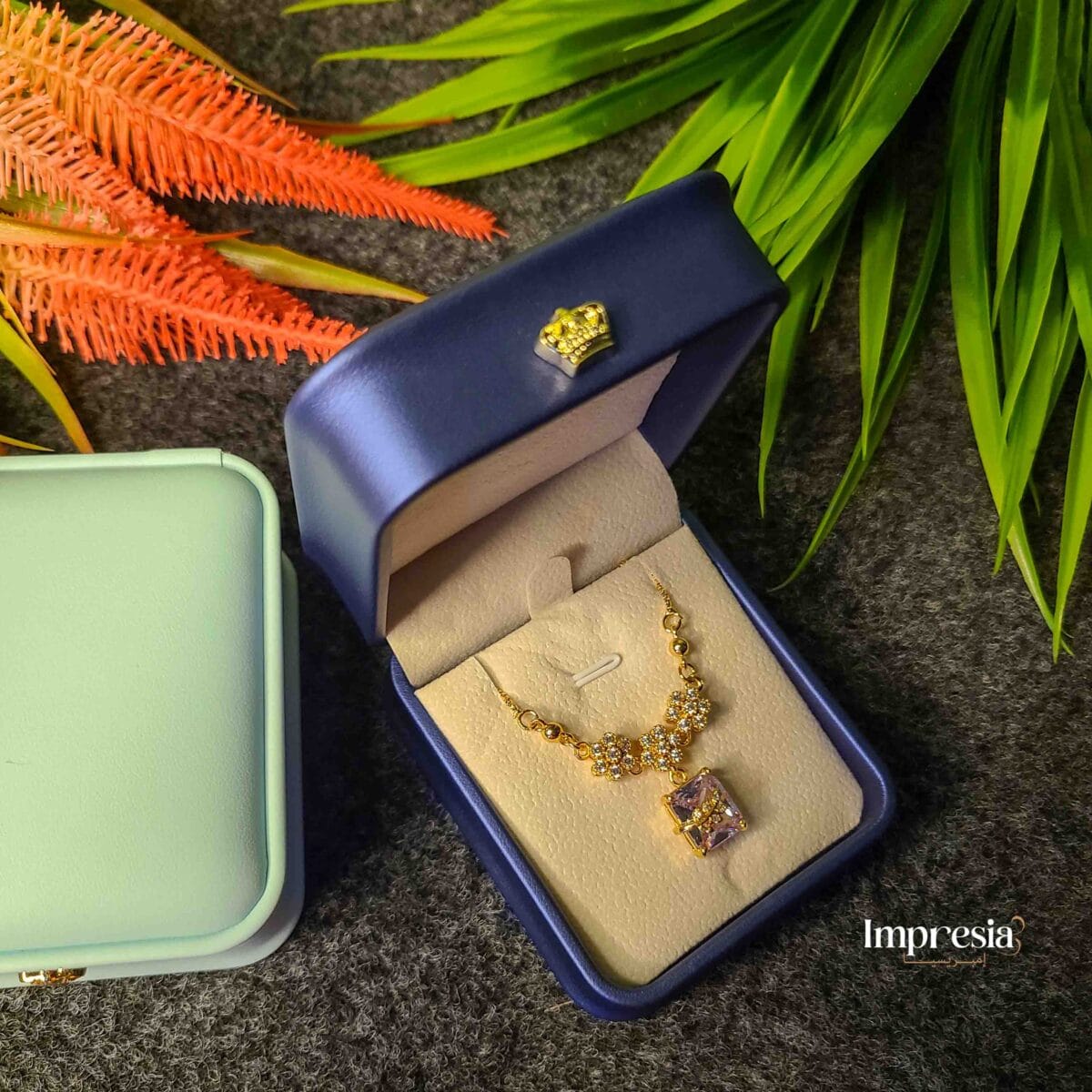 Gold Floral Necklace