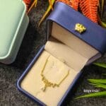 Gold Crystal Necklace