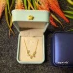 Gold Plated Butterfly Pendant Necklace