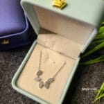 Silver Plated Butterfly Pendant Necklace