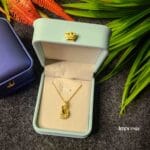 Gold Waterdrop Pendant Necklace