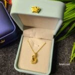 Gold Waterdrop Pendant Necklace