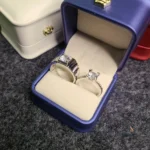 Premium Silver Couple Rings
