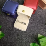 Premium Silver Couple Rings Set
