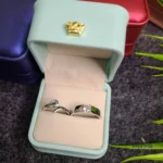 Classic Silver Couple Rings