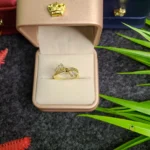 Premium Gold Ring with Stone