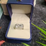 Luxury Silver Stone Ring