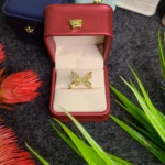 Gold Butterfly Ring