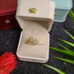 Premium Gold Stone Ring
