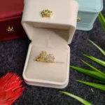 Premium Gold Stone Ring