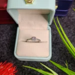 Silver Diamond Cut Ring