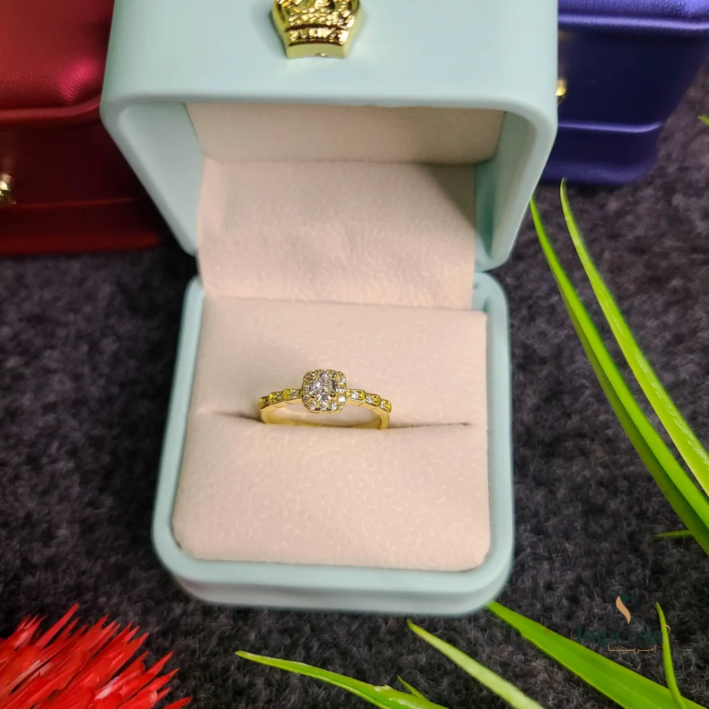 Premium Gold Diamond Cut Ring