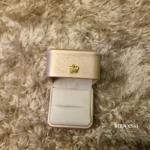 Gold Leather Ring Box – Premium Couple & Single | Impresia