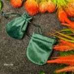 Premium Green Jewelry Gift Pouch – All-in-One | Impresia