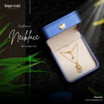 Gold Waterdrop Pendant Necklace