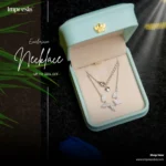 Silver Plated Butterfly Pendant Necklace