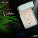 Silver V-Shaped Pendant Necklace