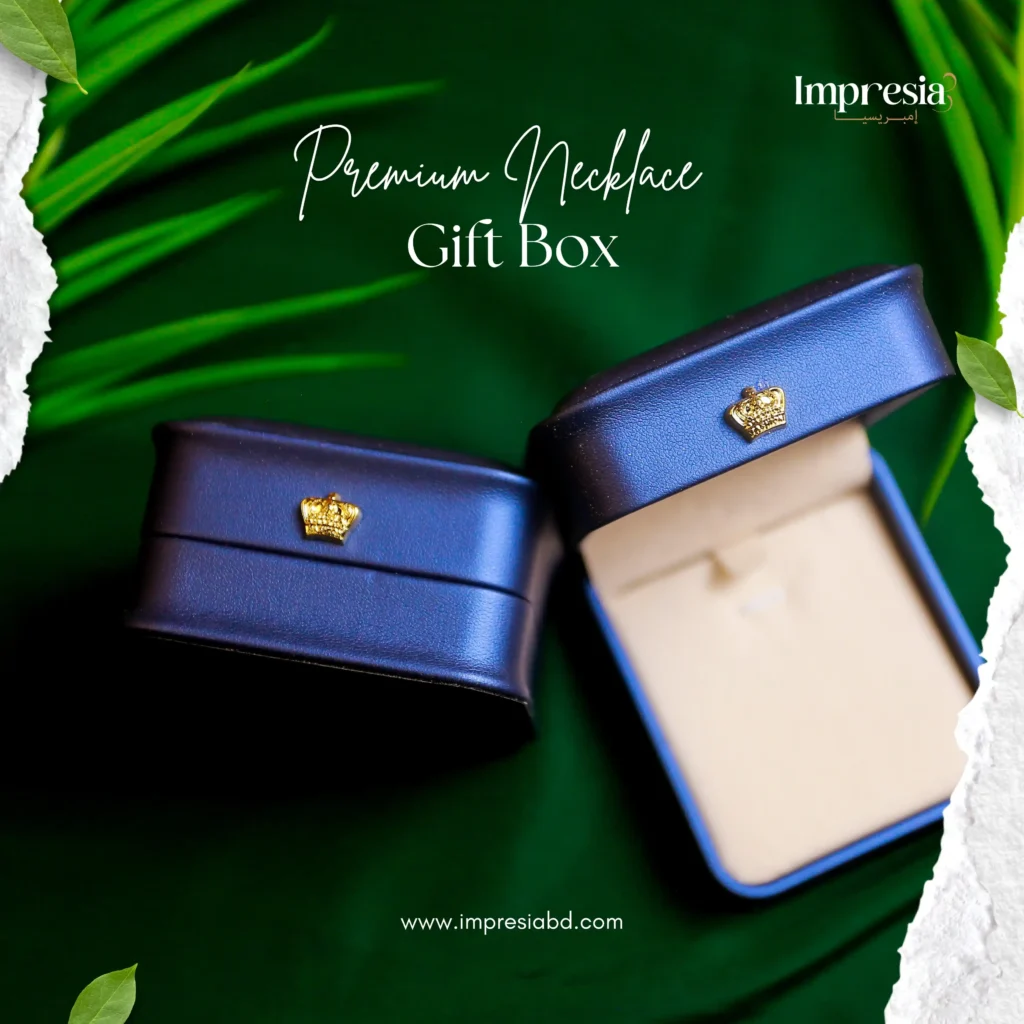 Necklace Gift Box Blue