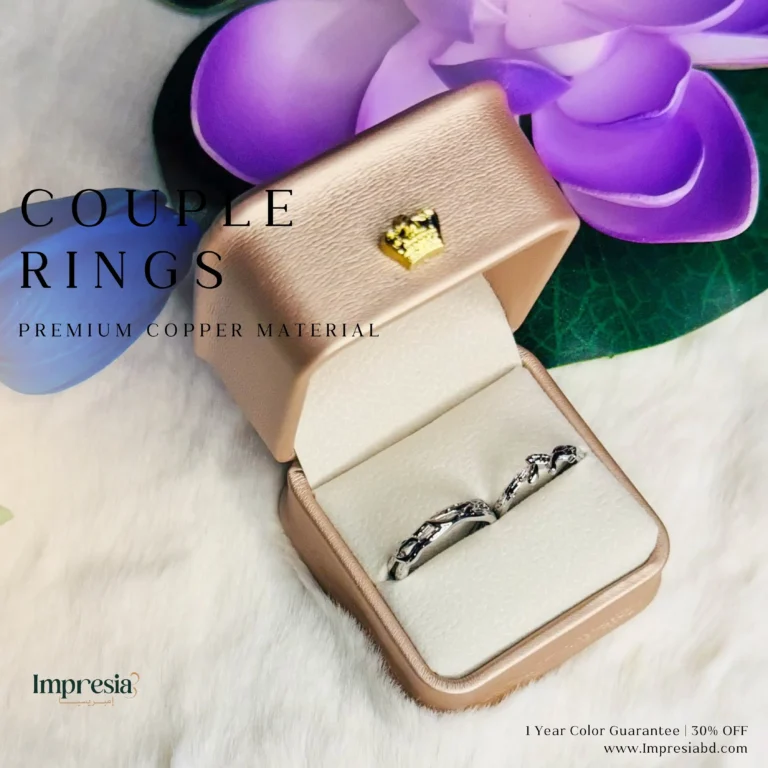 Minimalist Silver Couple Rings