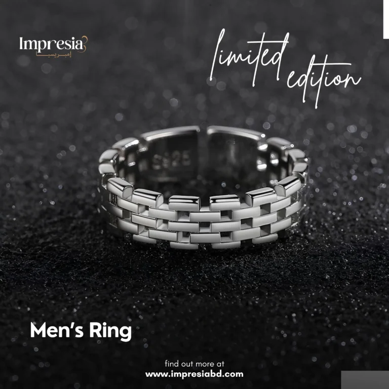 Adjustable Mens Ring