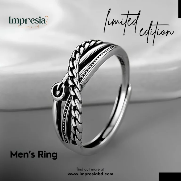 Silver Mens Ring
