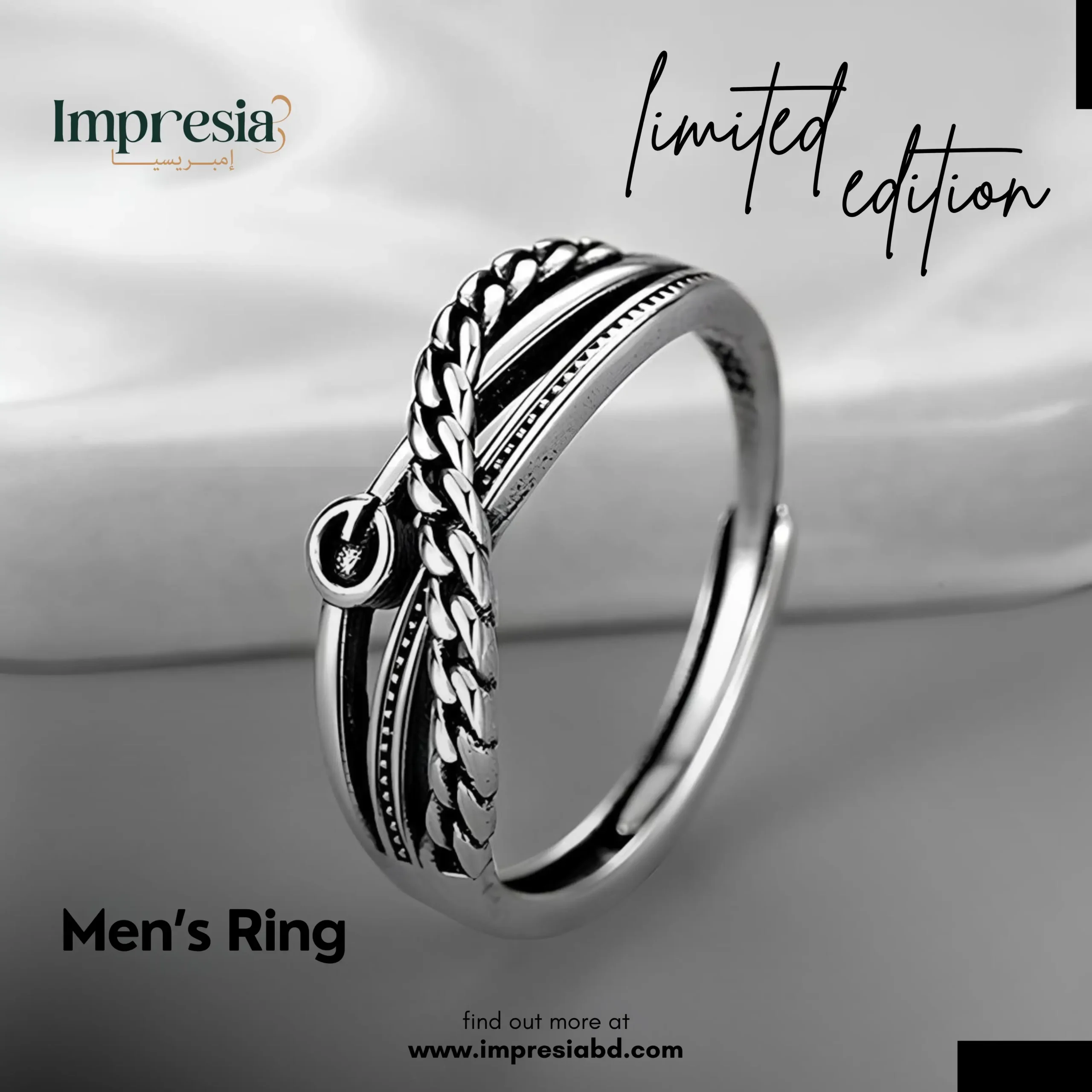 Silver Mens Ring Silver Mens Ring