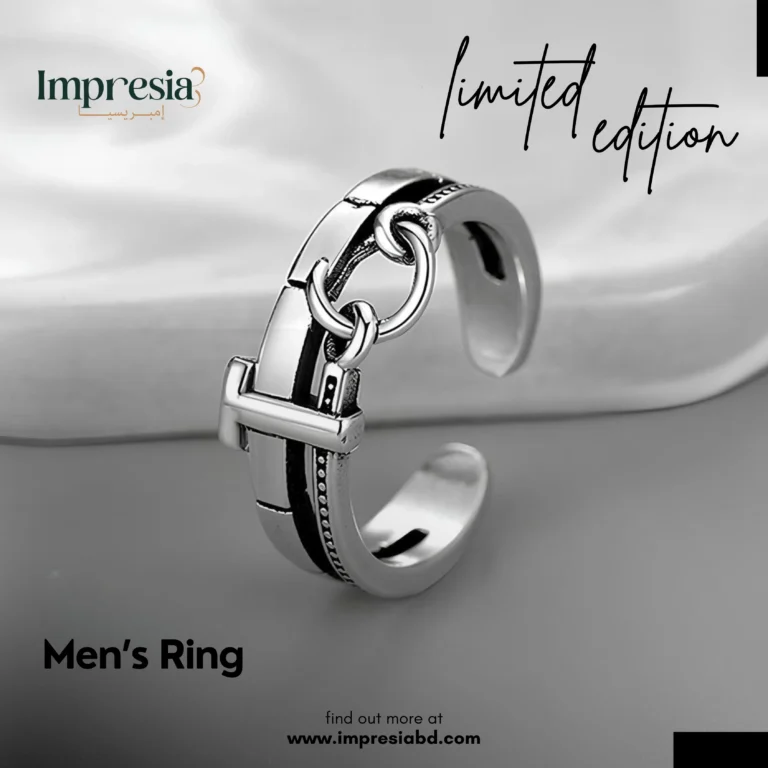 Adjustable Mens Ring