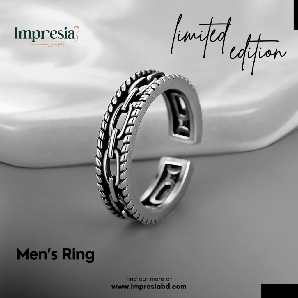 Mens Ring Adjustable