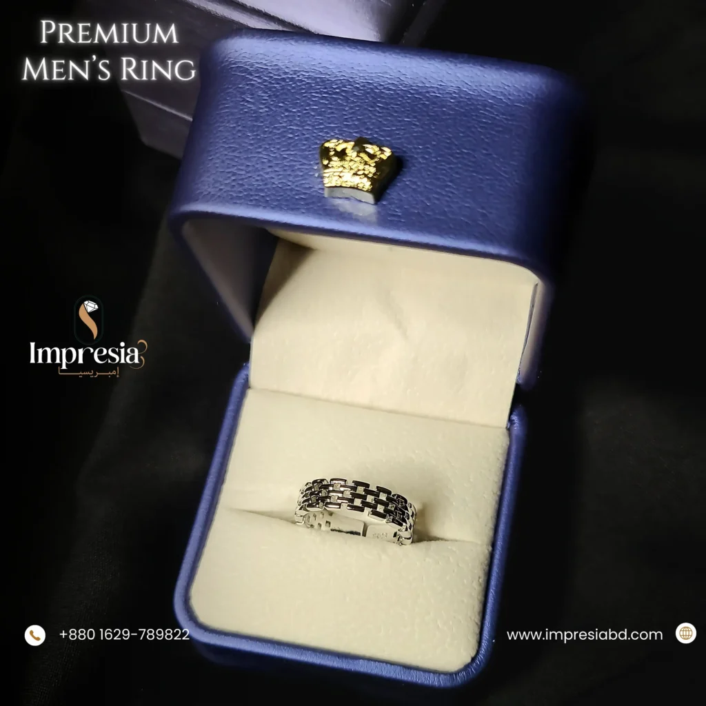 Adjustable Mens Ring
