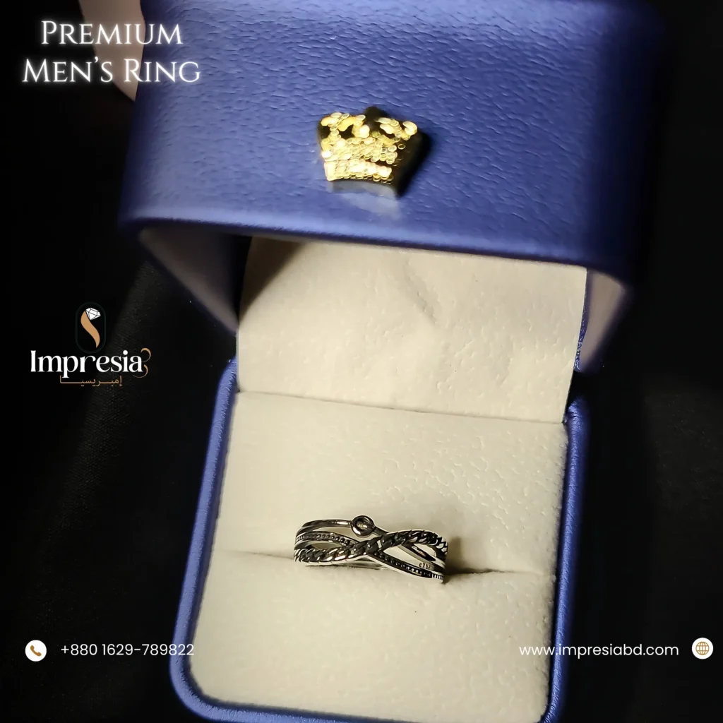 Silver Mens Ring